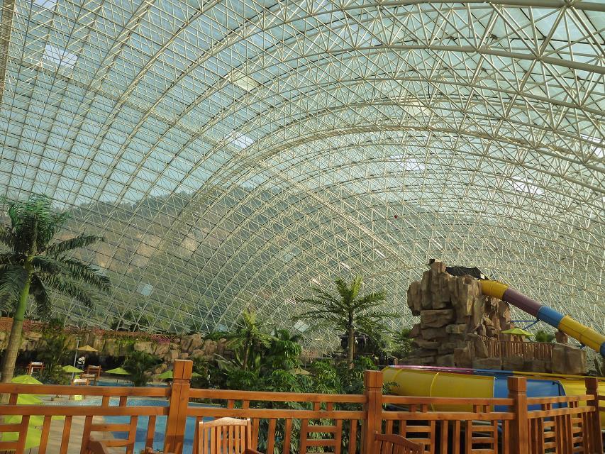 沅江游乐场网架